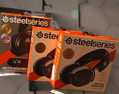SteelSeries Arctis 9 Wireless Gaming-Headset Kopfbügel Bluetooth Mikro Schwarz