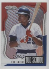 2021 Panini Prizm Old School Red White & Blue Prizm Rod Carew #OS-5 HOF 0a4r