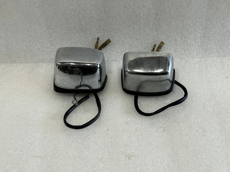 1979 1980 1981 HONDA ACCORD REAR LICENSE LIGHTS LAMPS - Image 2 of 4