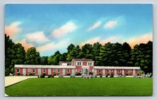 1956  Lewis Motel  Olanta   South Carolina  Postcard