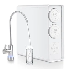 600 GPD Tankless Reverse Osmosis Under-Sink Water Filter Filtration System