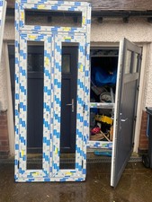 BRAND NEW PAIR OF UPVC DOORS