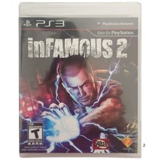 inFAMOUS 2 (Latam Cover) PS3 Brand New Game (2011 Action)