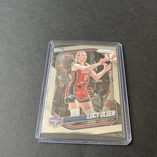 2025 Panini Prizm WNBA Lucy Olsen #104 Base Rookie RC Washington Mystics