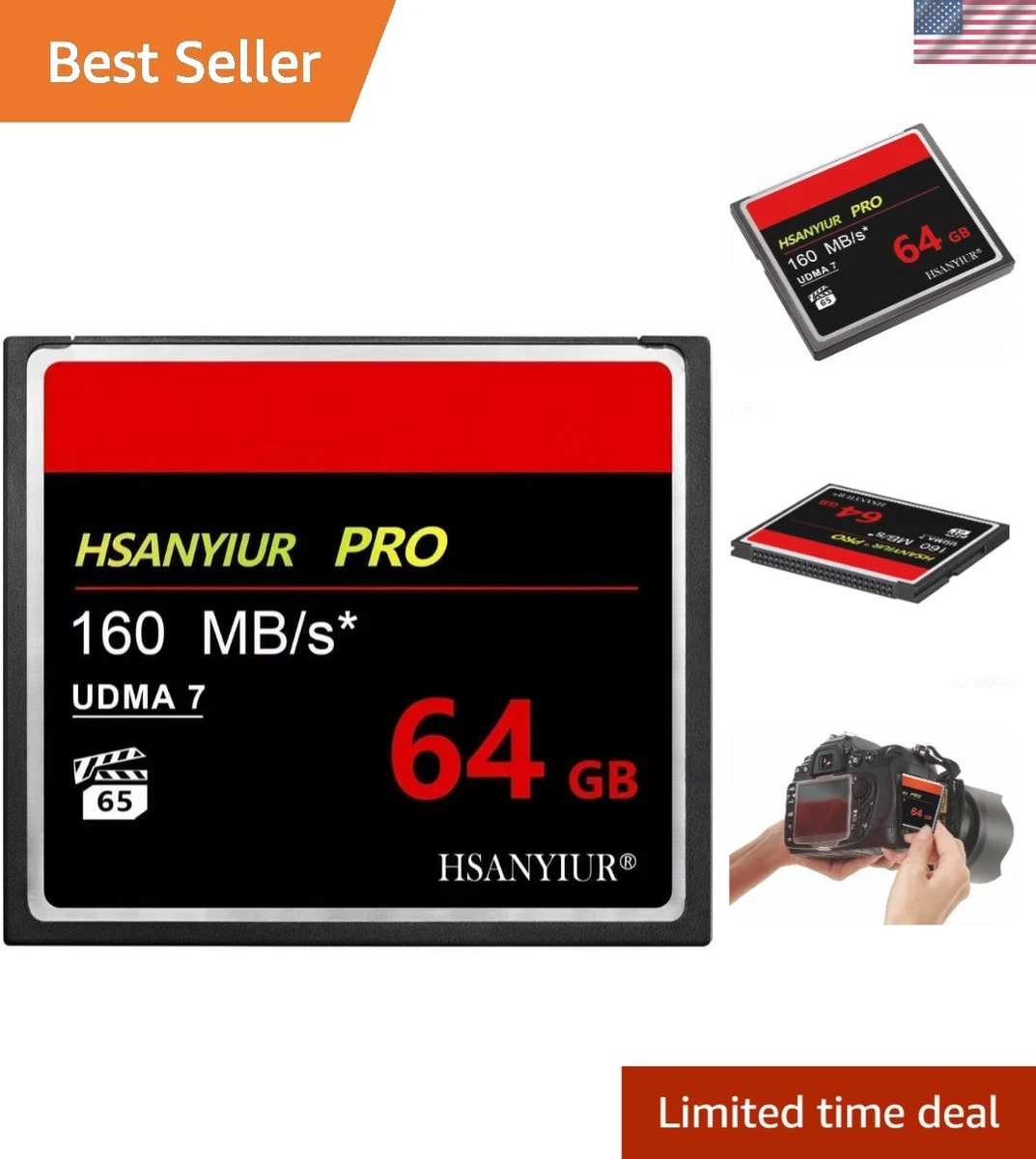 64 GB CompactFlash Camera Memory Cards for Nikon for sale | eBay