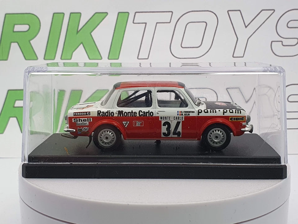 Quiosco Simca 1000 1/43 Blanco 1973 Foto 3 de 4