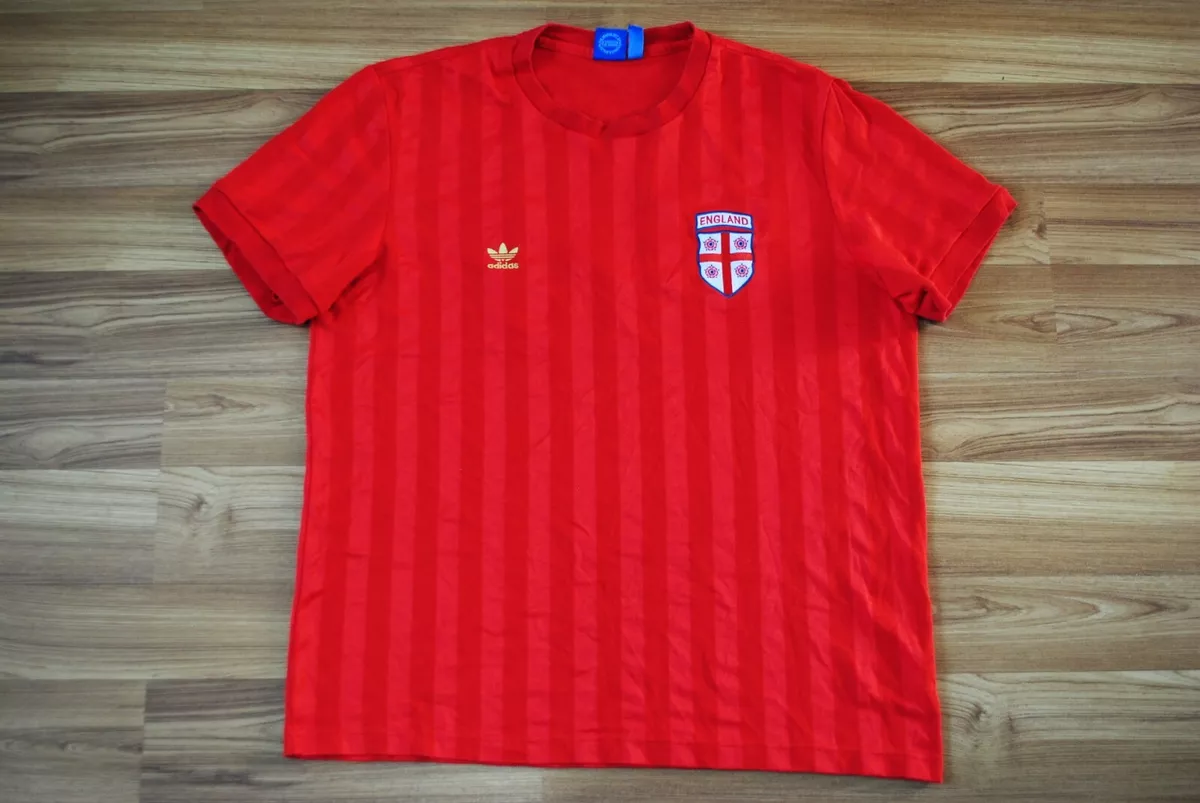 Desobediencia Recitar Probar ADIDAS TREFOIL ENGLAND NATIONAL SOCCER JERSEY #10 SHIRT RETRO REPLICA SIZE  XL | eBay