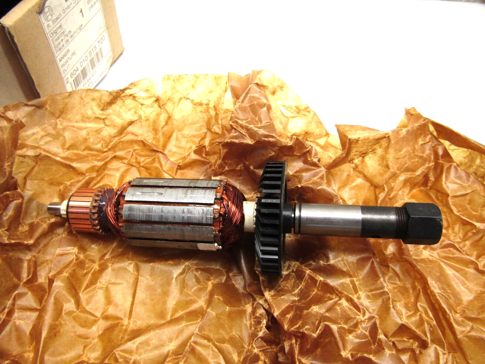 Bosch 2604010915720 Replacement Electric Motor Armature with Fan 69257672