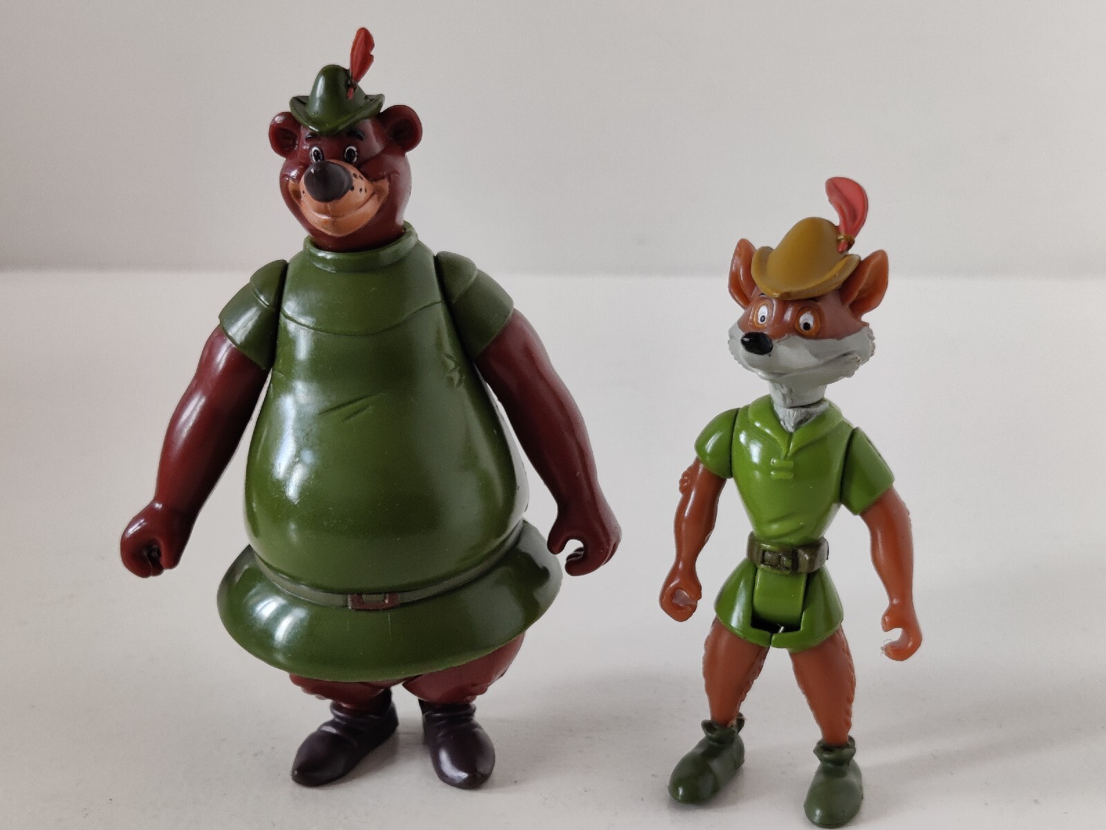 Famosa Disney Heroes Robin Hood And Little John Figure Rare Fast