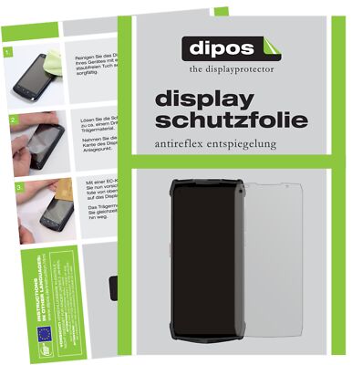 2x Schutzfolie für Ulefone Power Armor 13 matt Displayschutzfolie Folie Display