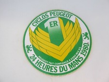 STICKER / STICKER - PEUGEOT CYCLOS - 1st - 24h DU MANS 1980 - MOB / MOPED
