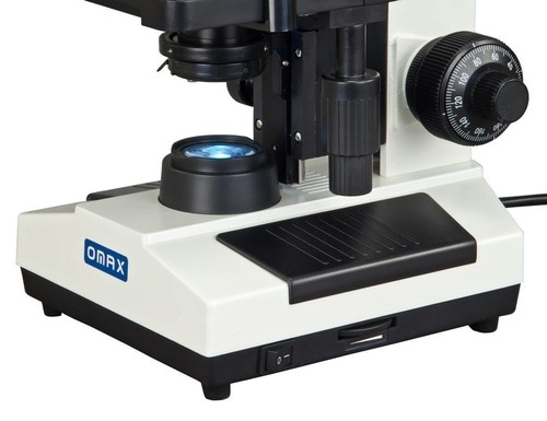OMAX 40X-1600X Compound Trinocular LED Microscope w 1.3MP Digital Camera - Picture 8 of 9
