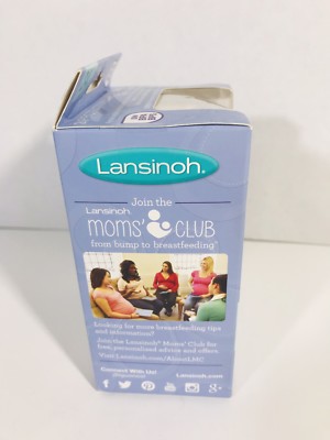 NEW Lansinoh Contact Nipple Shields 2 Count 24mm Size 2 with Carry Case Nursing