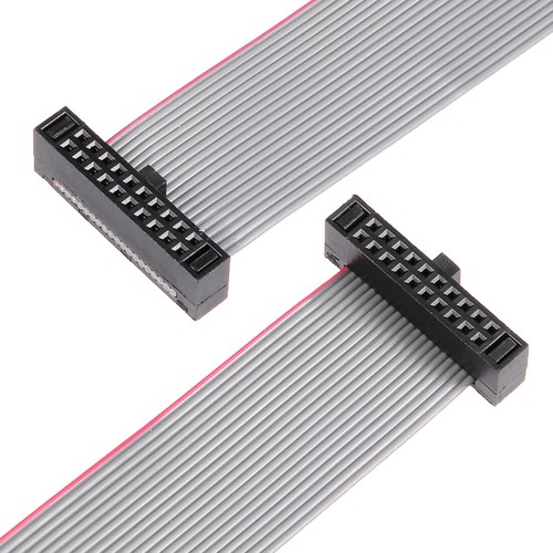 IDC 20 Pins Connector Flat Ribbon Cable Female Connector 20cm 1.27mm Pitch,2pcs - Picture 5 of 9
