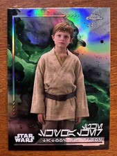 2024 Topps Chrome Star Wars AV-70 Luke Skywalker Aurebesh Refractor d 44/99