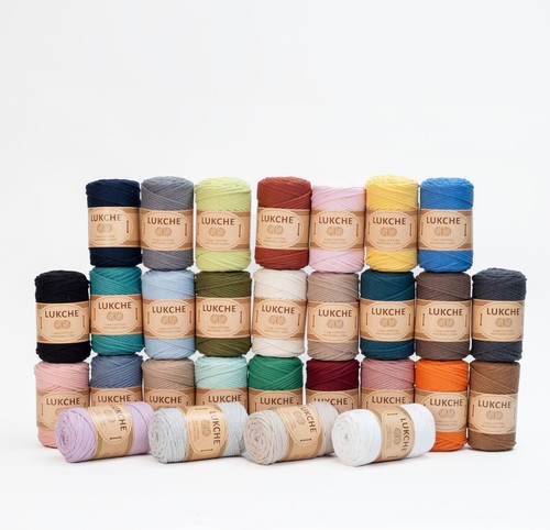 Braided Cotton Macrame Cord 3mm x 93 Yards 279 Feet Colored Rope Bohemia Macr... - Picture 3 of 6
