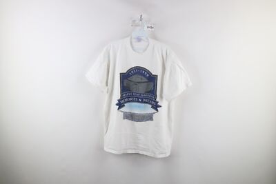 Vintage 90s Mens Large Spell Out Toronto Maple Leafs Maple Leaf Gardens T-Shirt