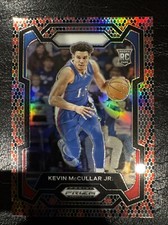 2024 Panini Prizm Draft Picks Kevin McCullar Jr RC Red Black Snakeskin Venom SP