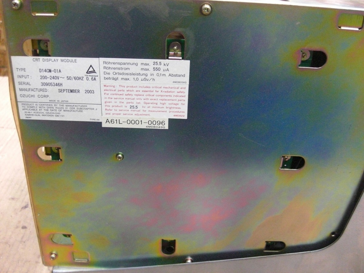 Fanuc 14 inch CRT/MDI A02B-0163-C322 Series 150-M. Only One Colors