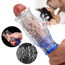 Fleshlight Sleeve Male Masturbator - Realistic Pocket Pussy Cup Vagina Sex Toy