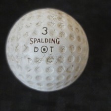 Vintage Spalding 3 Dot Golf Ball 2