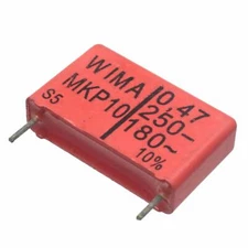2pcs MKP10 0.47UF 180V 250V 10% WIMA Capacitor