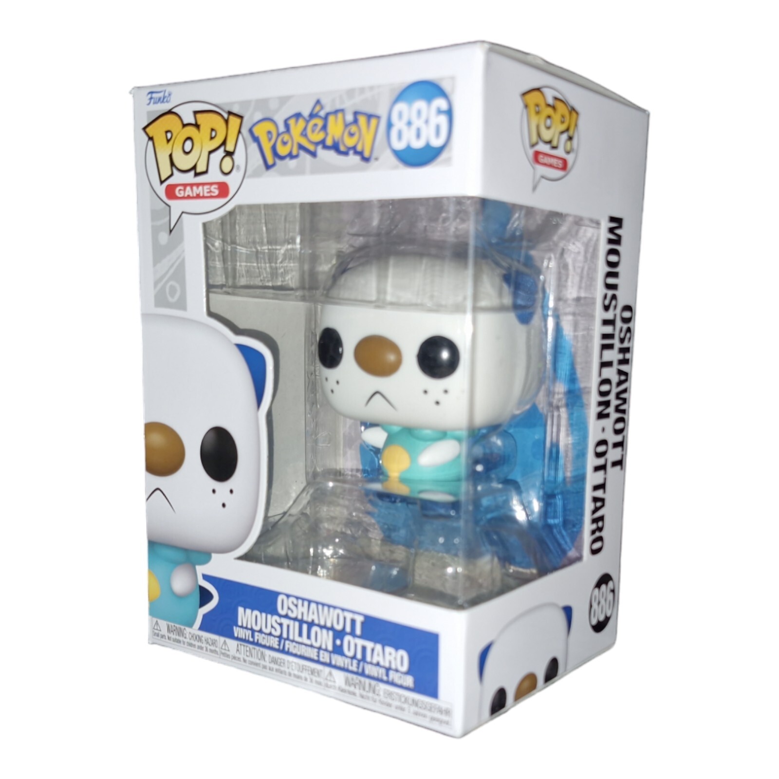 Thumbnail - Funko Pop Pokemon - Oshawott / Ottaro (eu Version) 886