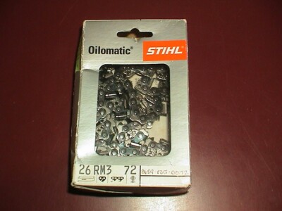 NEW OEM STIHL Chainsaw Chain 26RM3-72 .325'' 0.063'' 72DL (READ Description!)