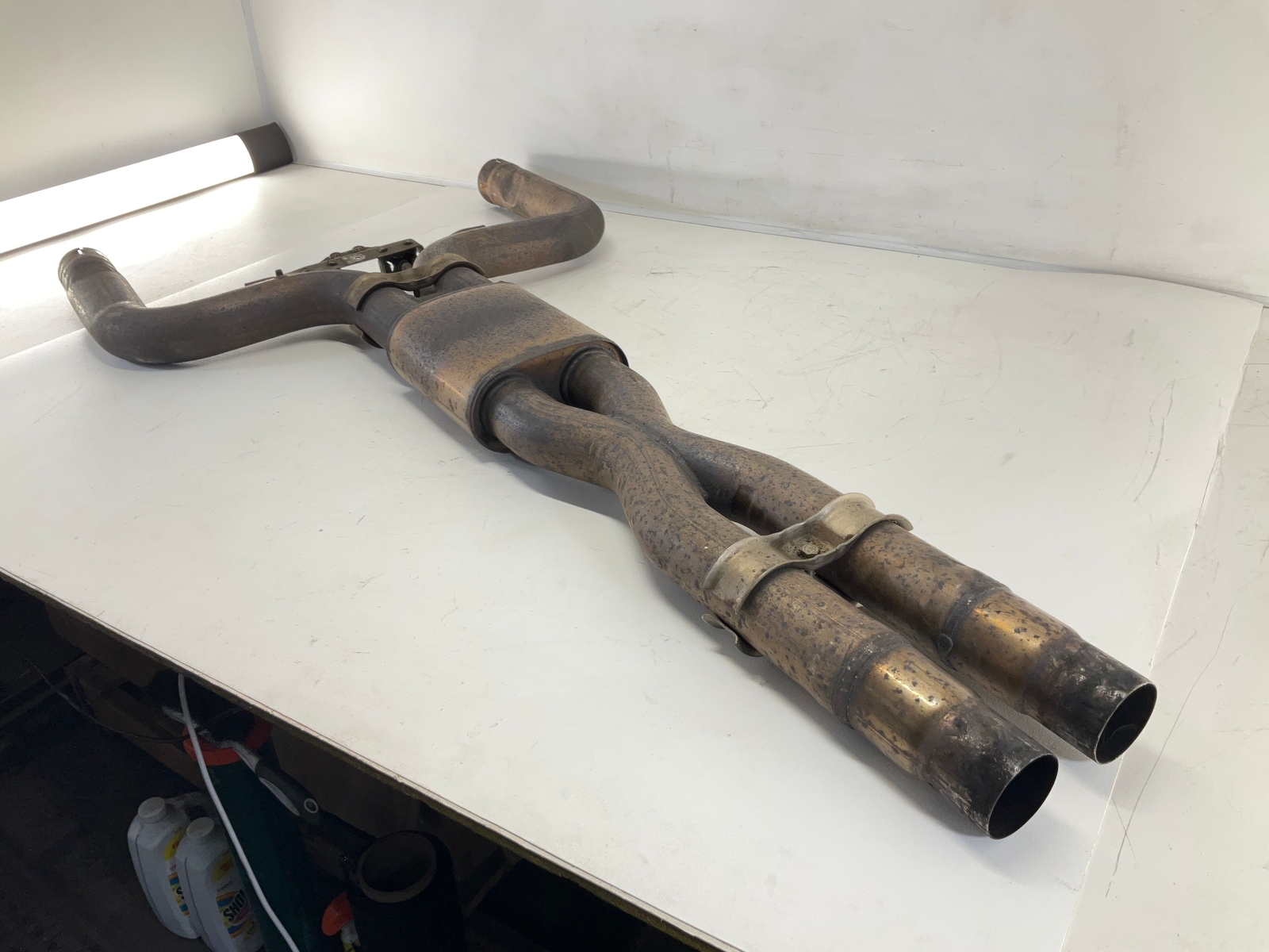 14-20 MASERATI Ghibli Rear Center Exhaust Pipe Tube
