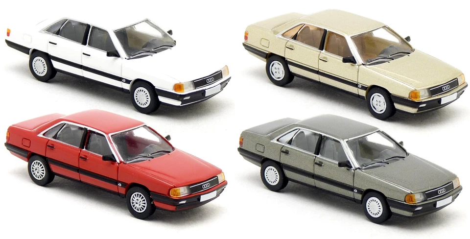 Premium ClassiXXs PCX 87 - Audi 100 C3 Limousine 1982 - PKW Auswahl 1:87 H0 - Bild 1 von 1