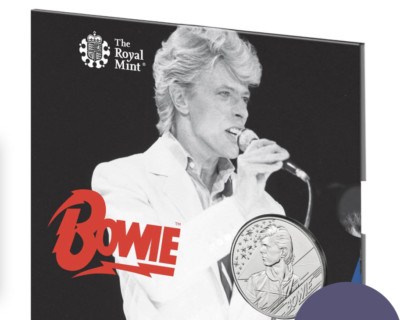 ROYAL MINT PACK DAVID BOWIE 2020 5 POUND BRILLIANT UNCIRCULATED EDITION 2