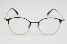 Ottoto Mexicali Black/Silver Browline 35-000077 Eyeglasses Frames 49-20-143