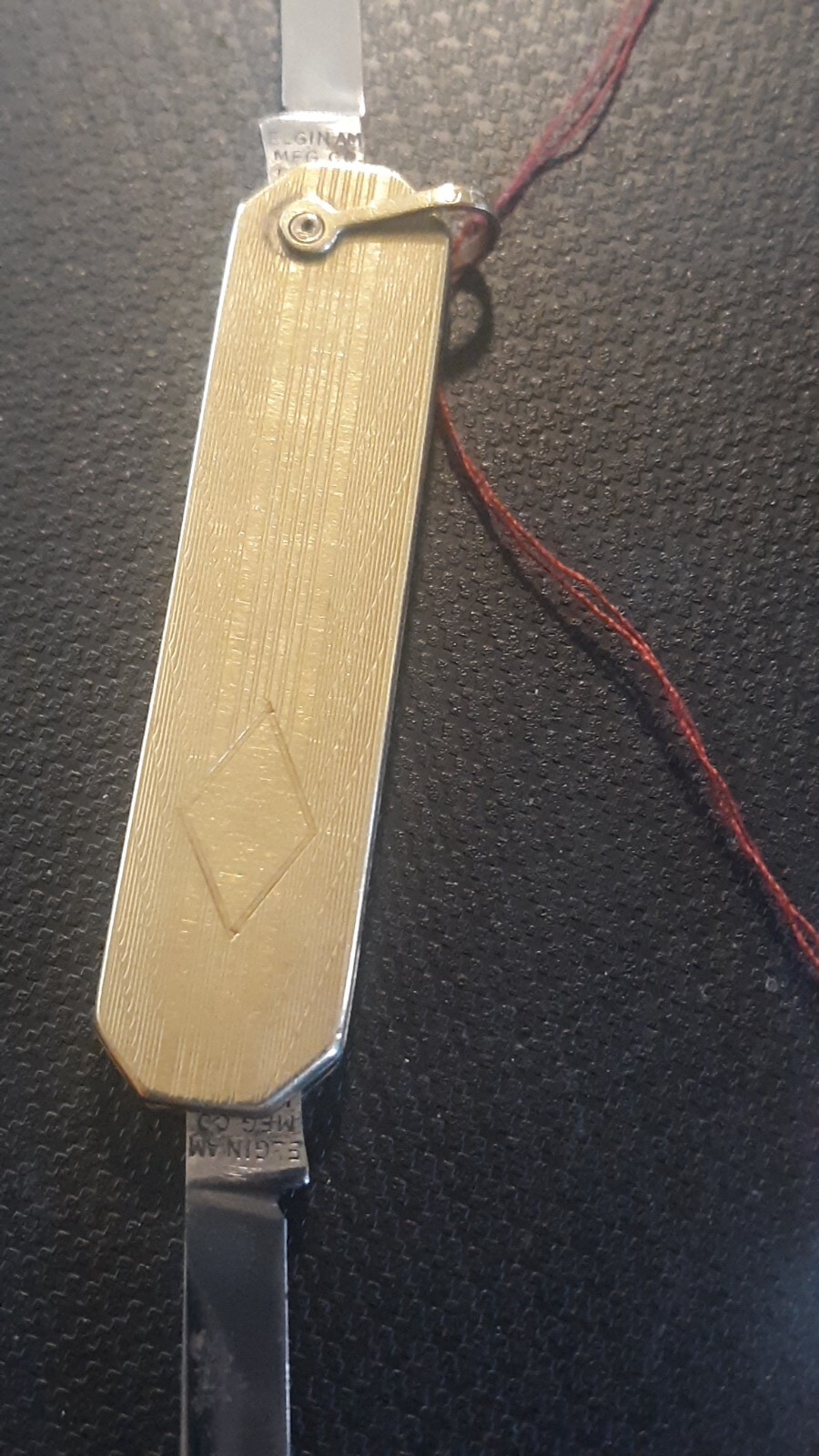 10k Solid gold ELGIN pocket watch knife eBay