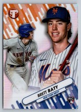 Brett Baty-2023 Topps Pristine Fresh Faces RC #FF-13 Mets