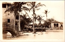 RPPC Coral Gables, Florida Venetian Pool Vintage Photo Postcard 1924-1949 JA27