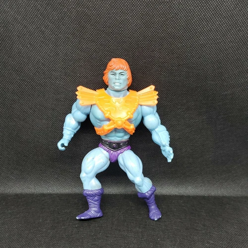 Vintage 1981 Motu Vinatge He Man Faker Figure Doft Head w/ Armor Mattel Used