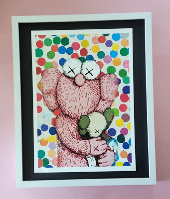 Death NYC Large Framed 16x20in Pop Art Hand Signed Certified Pure Love Hirst  #4