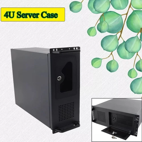 4U Serverschrank-Gehäuse PC-Gehäuse, 4HE Servergehäuse Rackmount Server Case