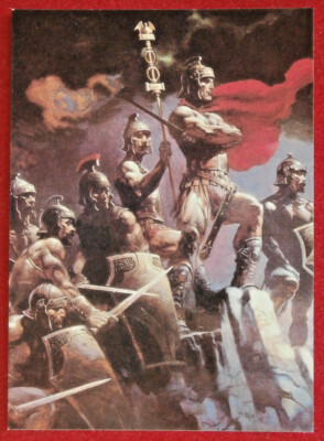 FRANK FRAZETTA - Karte #86 - SEVEN ROMANS - Comic Images 1991