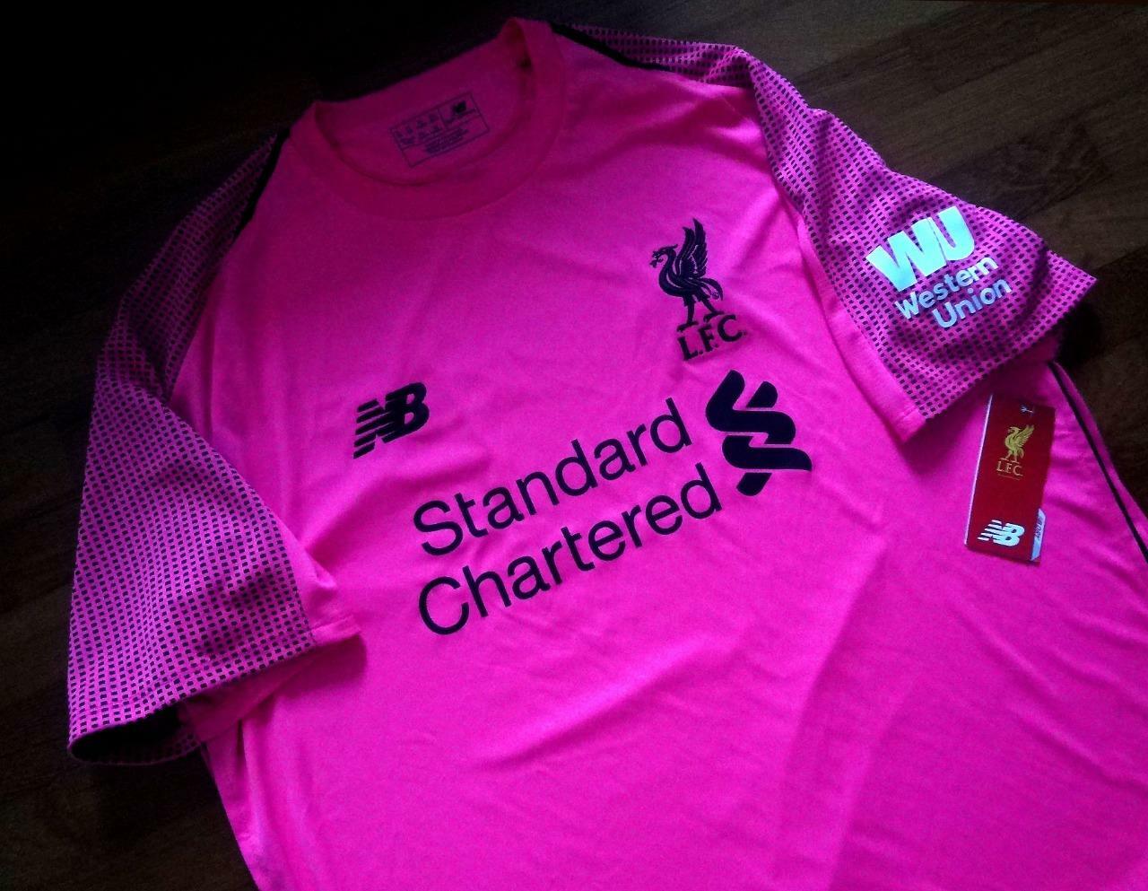 liverpool goalkeeper jersey pink