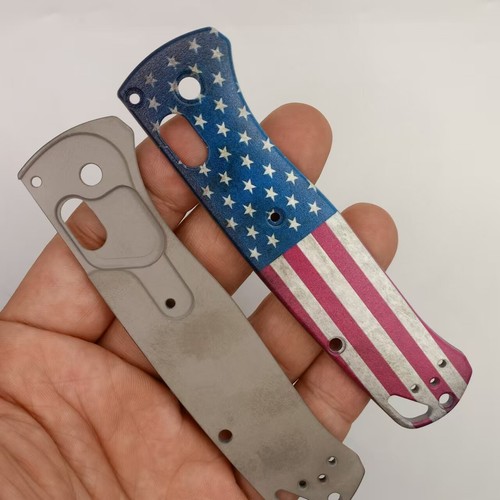 Custom Made USA Flag War Edition TC4 Grip Handle Scales for Benchmade Bugout 535 - Bild 18 von 19