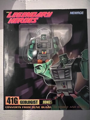 Transformers G1 Newage Beachcomber H41G Geologist Jones G2 MISB Legends