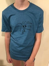 Warm Fuzzy T Shirt size YM - 2XL,Teal, Quirky T Shirt Unisex, multiple sizes