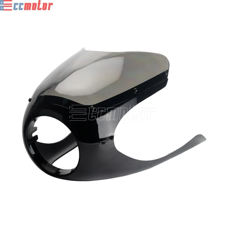 Kit de carenado de faros parabrisas para Harley Ducati Honda BMW Thruxton Café Racer Foto 4 de 4