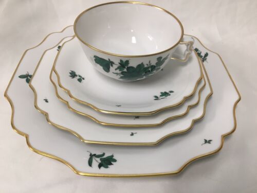 (20 Pieces) Vintage Augarten Vienna 'Maria Theresia' (4) 5-PIECE PLACE SETTINGS - Picture 2 of 12