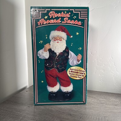 Vintage 1999  Rockin  Around Santa Claus Dancing Music Rock Brenda Lee Music