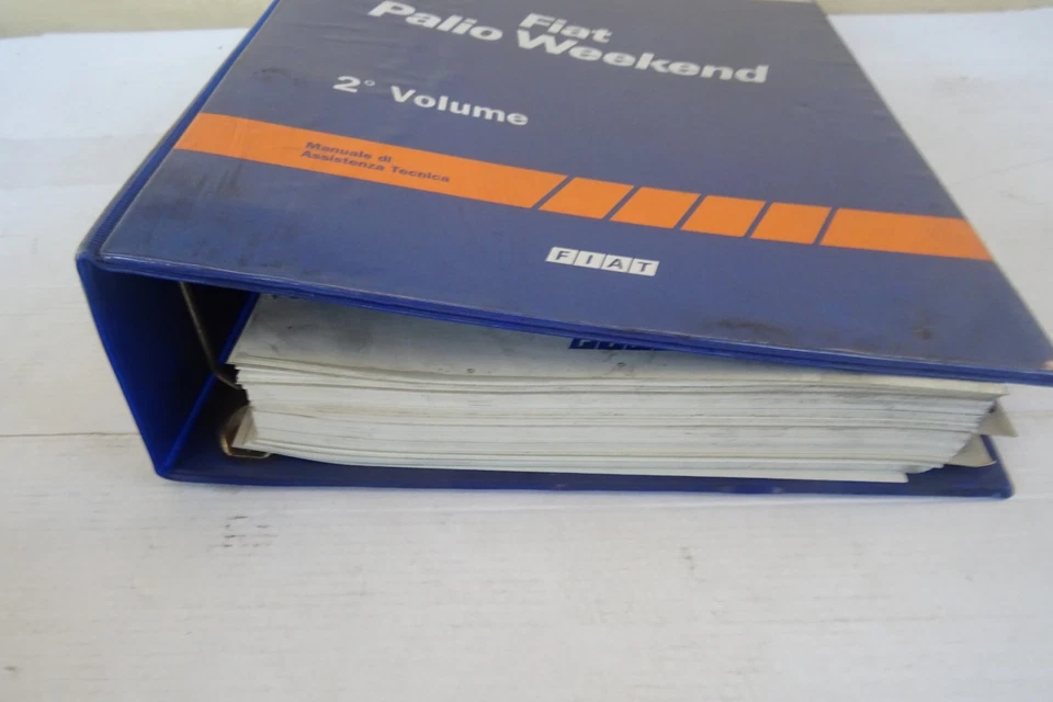 manuale officina Fiat Palio Weekend impianto elettrico carrozzeria 1997 - Immagine 2 di 4