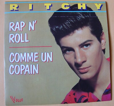 RITCHY Vinyl 45 T 2Titel '' Rap n'Roll '' VOGUE