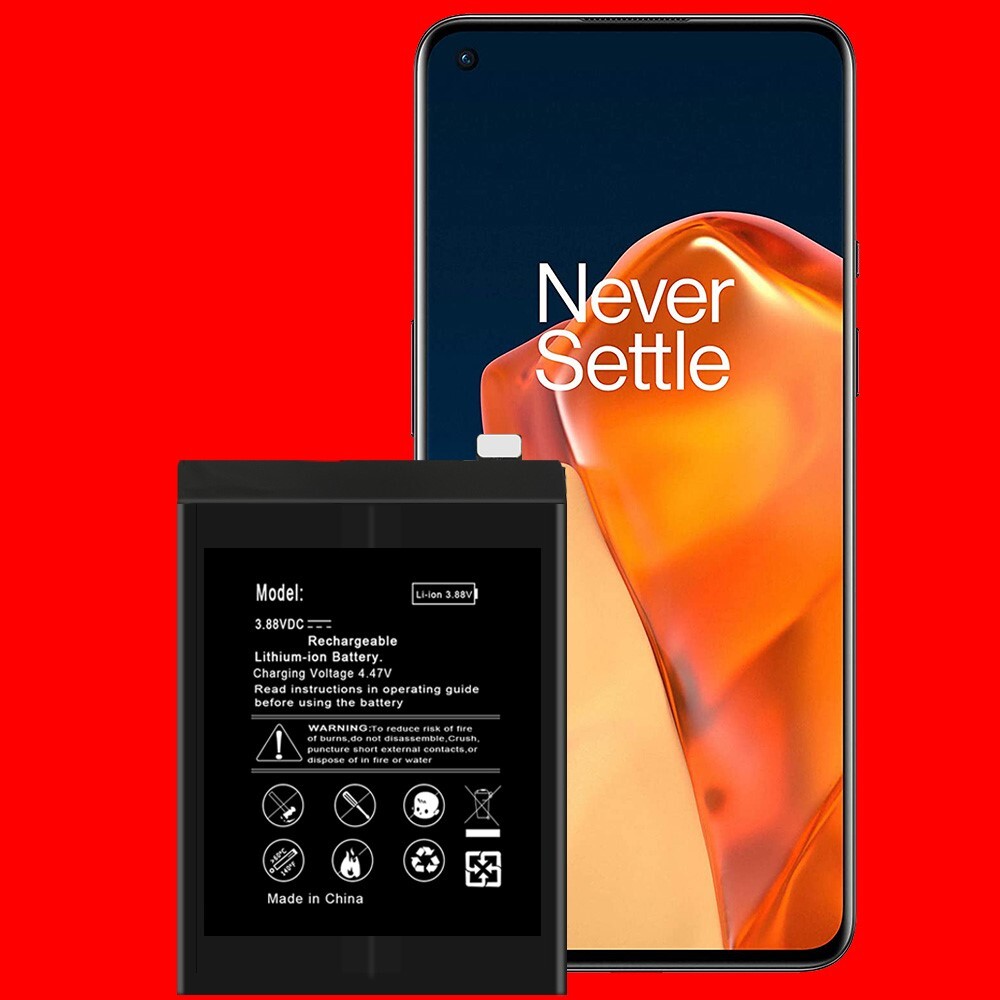Long Lifespan Working 4600mA Replacement BLP829 Battery fits OnePlus 9 CellPhone