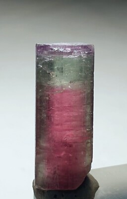 An Amazing Multi  Colour Terminated Tourmaline Crystal From Paprok Mine Afg